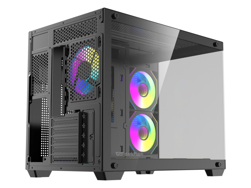 DarkFlash B275 PRO Black + 6 Fans