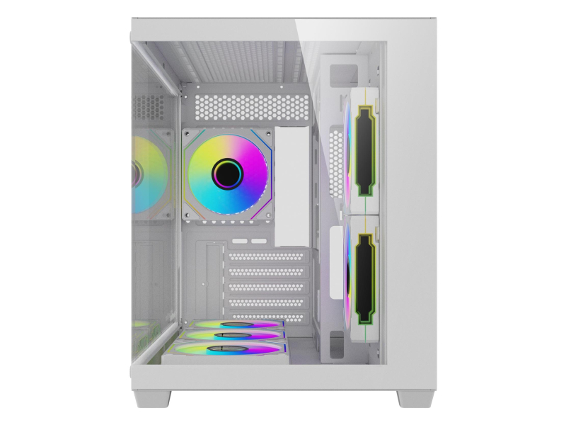 DarkFlash B275 PRO White + 6 Fans