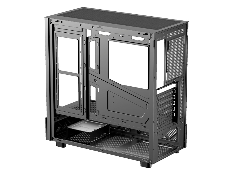 DarkFlash DS950V Black With Display + 6 Fans