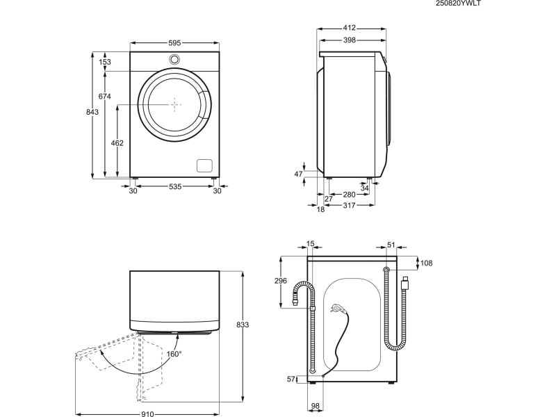 Electrolux EWS6326DXP