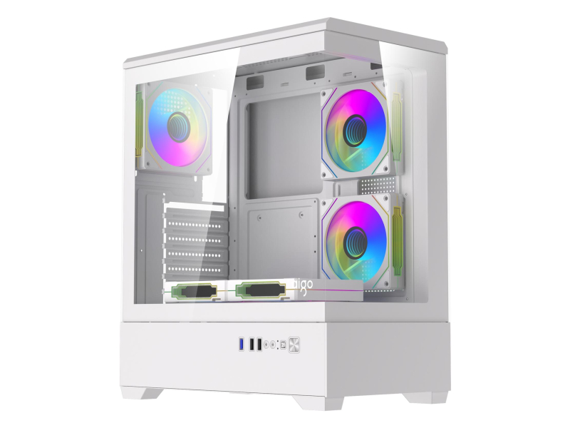 DarkFlash C365 White + 5 Fans