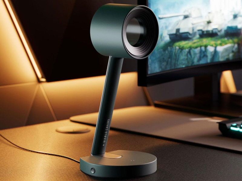 Diablo Chairs HEADSET HOLDER WOT GREEN ORANGE