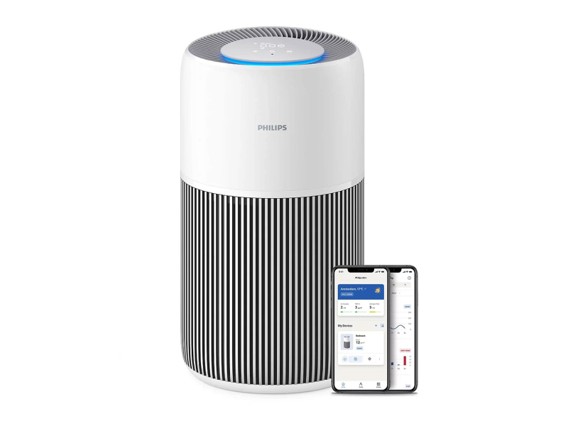 Philips AC2220/10 Cichy oczyszczacz powietrza, biały