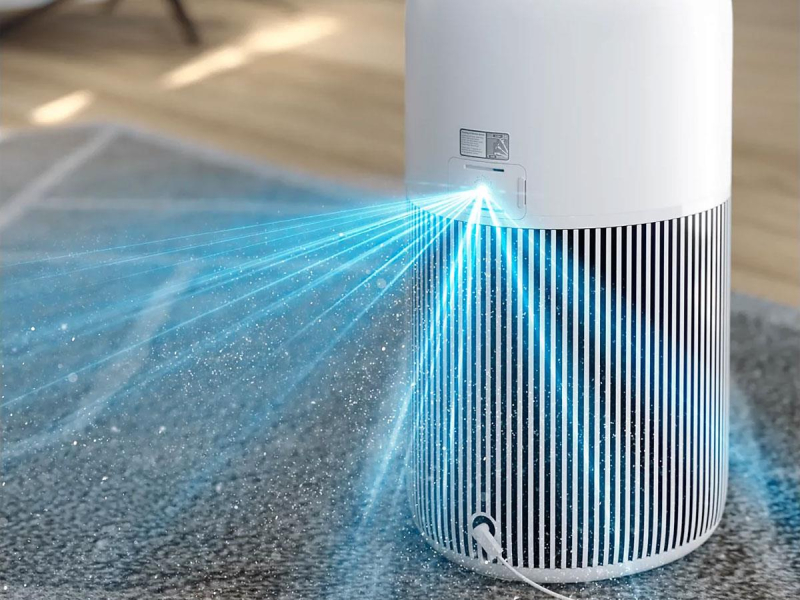 Philips AC2220/10 Cichy oczyszczacz powietrza, biały