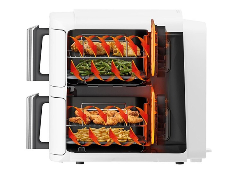 Ninja Frytkownica beztłuszczowa DoubleStack XL biały SL400EUWH