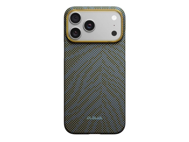 PITAKA Edge Case Breath of Veins do iPhone 17 Pro Max Dive Green