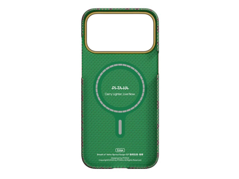 PITAKA Edge Case Breath of Veins do iPhone 17 Pro Max Sprout Surge
