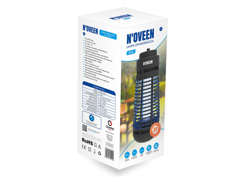 NOVEEN Lampa owadobójcza IKN6