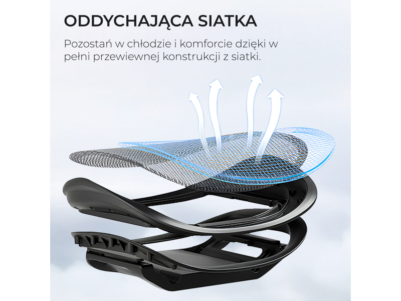 Sihoo DORO C300 Pro Mesh czarny