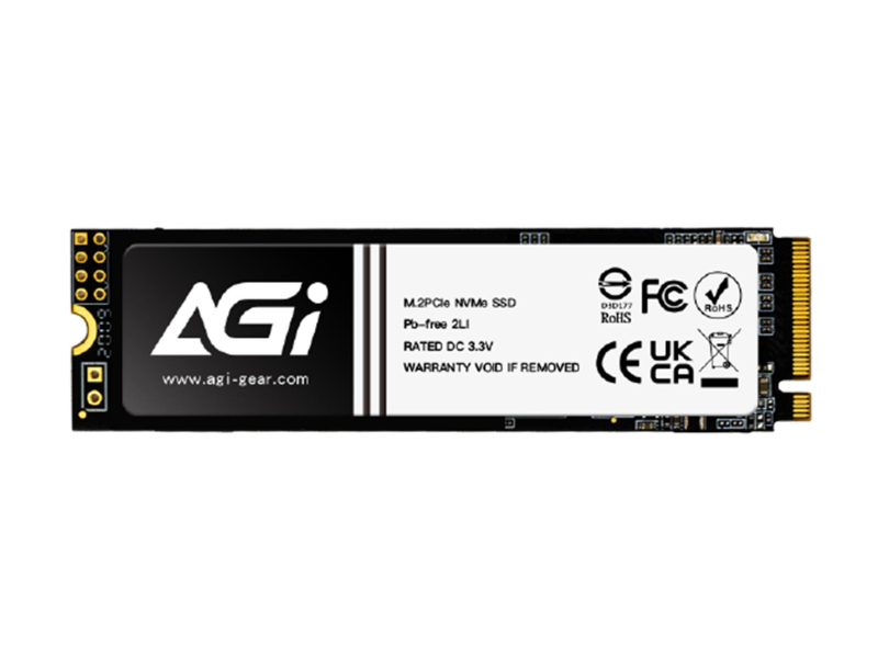 AGi 512GB M.2 PCIe Gen3 NVMe AI298