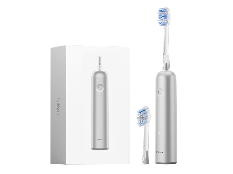 Laifen Szczoteczka soniczna Wave Pro aluminium srebrna