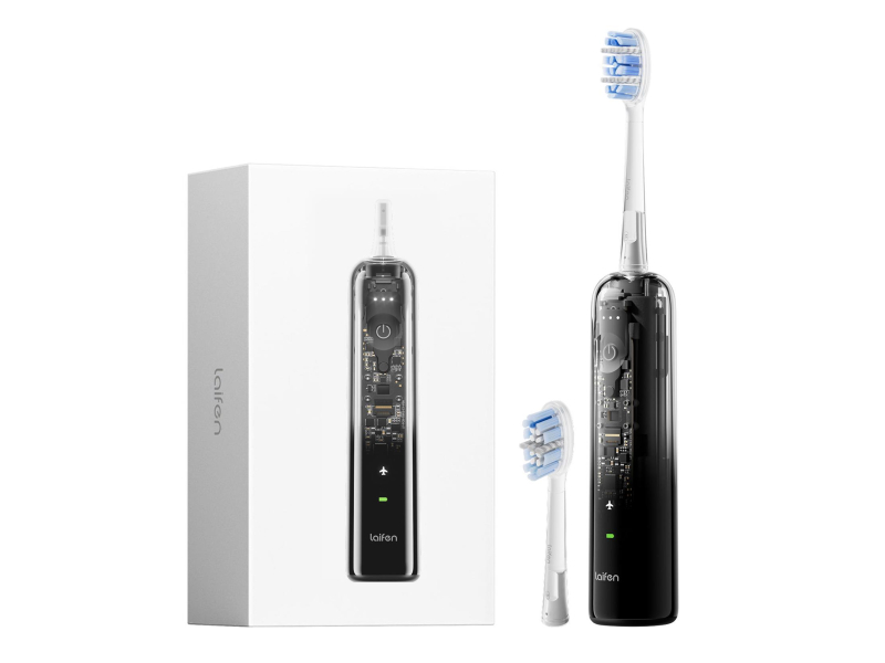 Laifen Szczoteczka soniczna Wave Pro transparent czarna