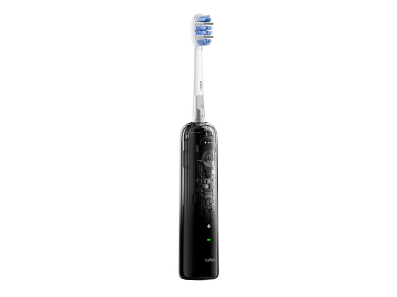 Laifen Szczoteczka soniczna Wave Pro transparent czarna
