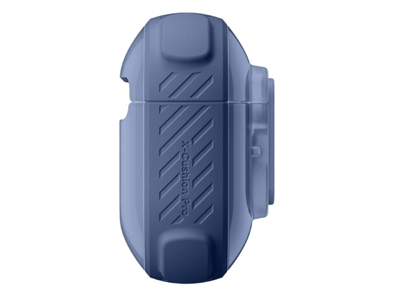 AmazingThing Titan Pro Mag Case Clear do AirPods Pro 3 - niebieskie