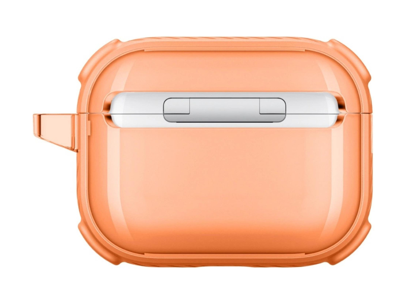 AmazingThing Titan Pro Mag Case Clear do AirPods Pro 3 - pomarańczowe