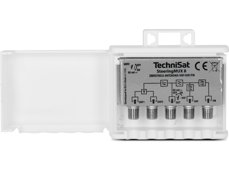 TechniSat ANTENA ZEWNĘTRZNA TECHNISAT VERTICALMUX 8 Pasywna