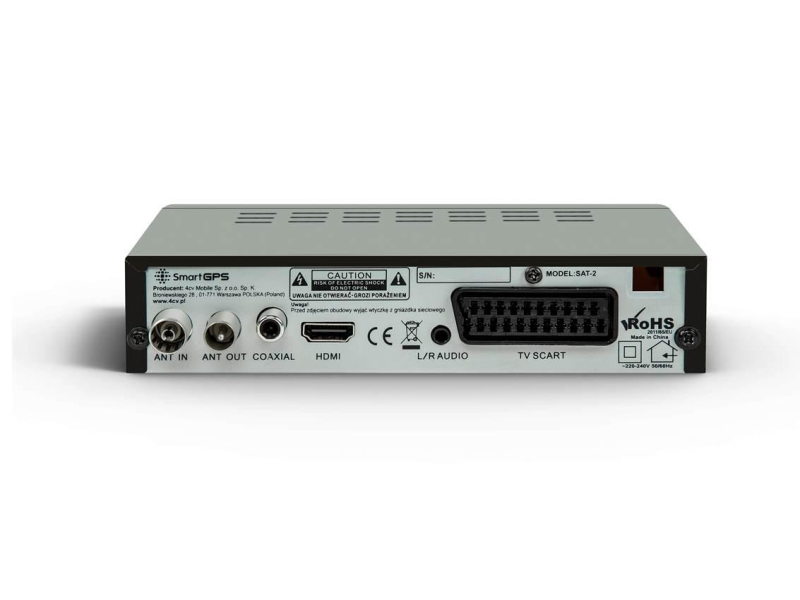 SmartGPS TUNER DVB-T2 SMART GPS SAT-2