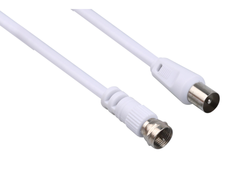 TechniSat IEC-F bialy 1,5m
