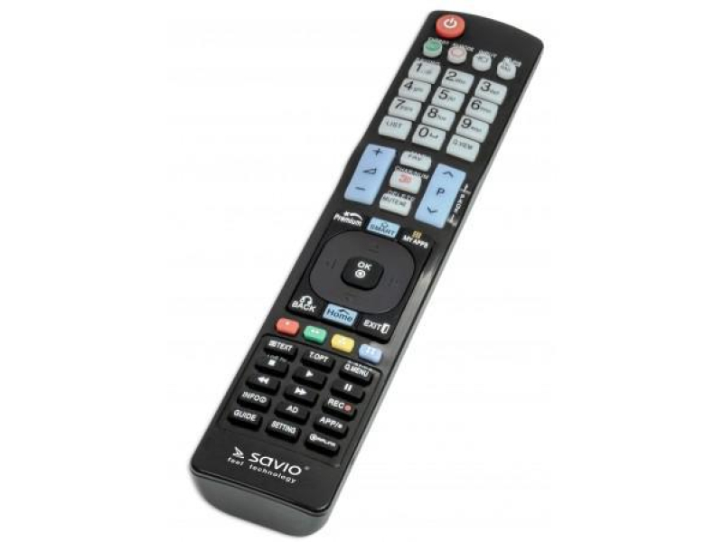 SAVIO SAVIO RC-11 Pilot uniwersalny/zamiennik do TV LG 3D