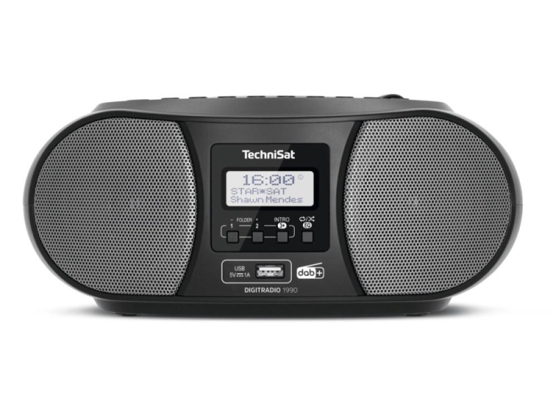 TechniSat ZESTAW MUZYCZNY TECHNISAT DIGITRADIO 1990, czarny