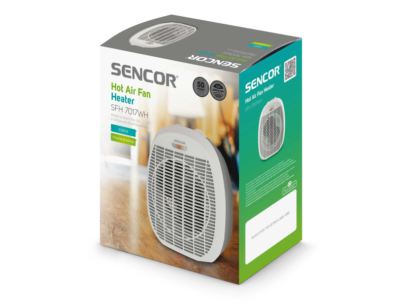Sencor TERMOWENTYLATOR SFH 7017WH