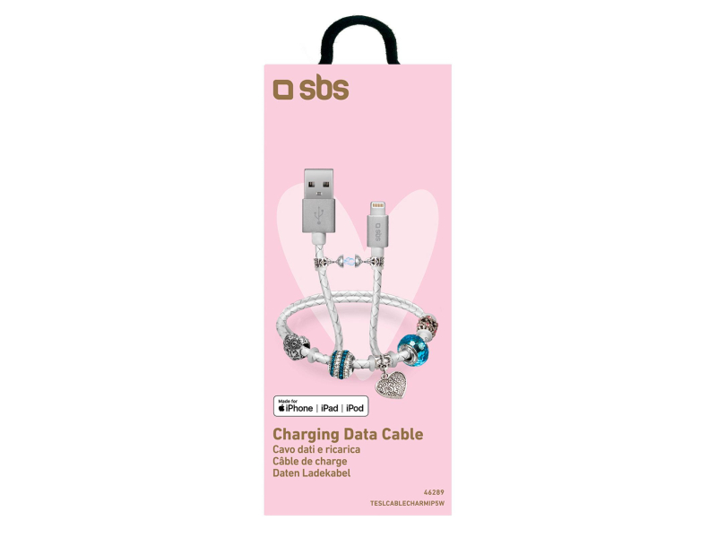 SBS Kabel USB-Lightning SBS CHARMS a'la bransoletka #