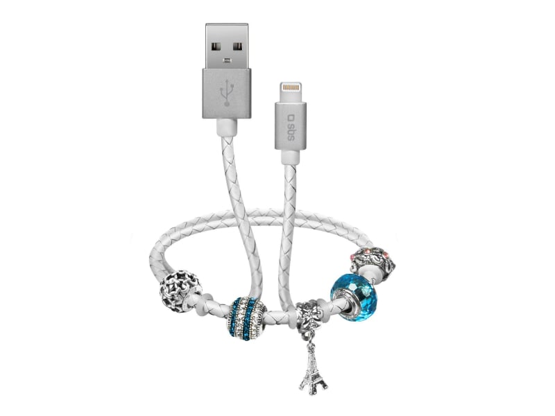 SBS Kabel USB-Lightning SBS CHARMS a'la bransoletka #