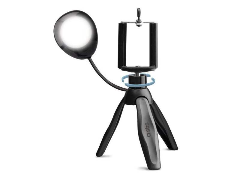 SBS Tripod bezprzewodowy SBS ze światłem LED