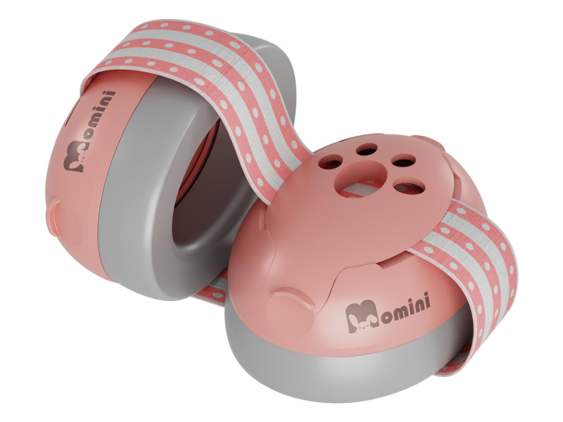 MOMINI Słuchawki wygłuszające dla dzieci Mimi Pink
