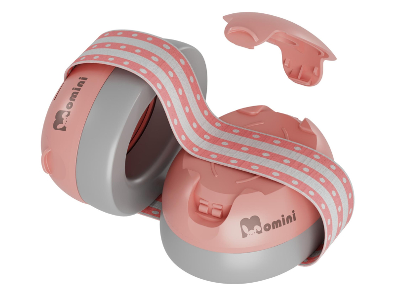 MOMINI Słuchawki wygłuszające dla dzieci Mimi Pink