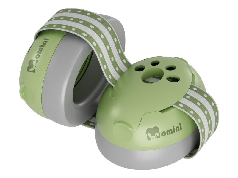 MOMINI Słuchawki wygłuszające dla dzieci Mimi Green