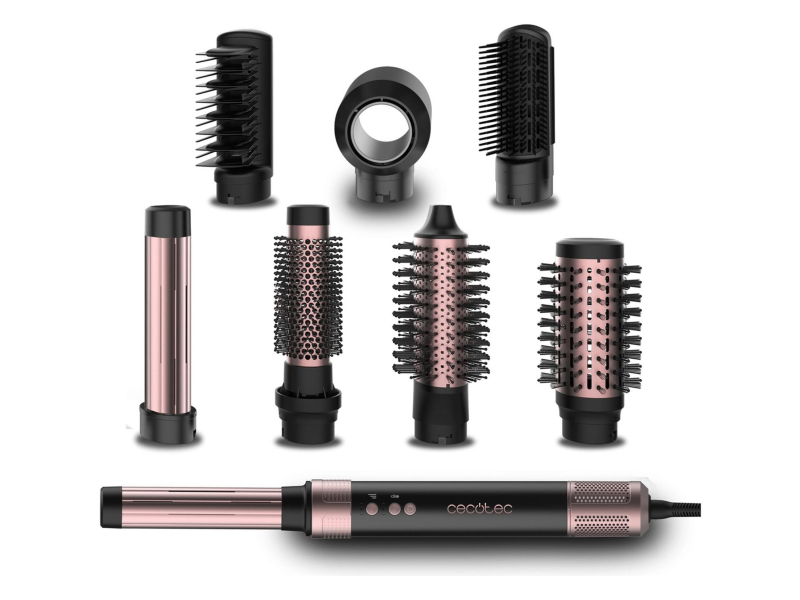 Cecotec Suszarko-lokówka CeramicCare AirGlisse Black