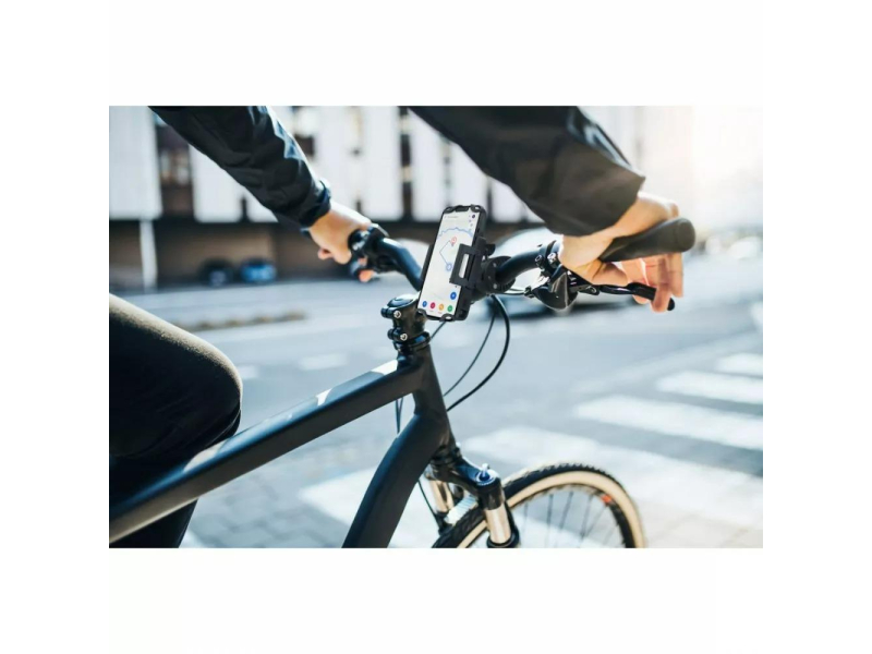 Hama UCHWYT ROWEROWY STRONG 360, CZARNY