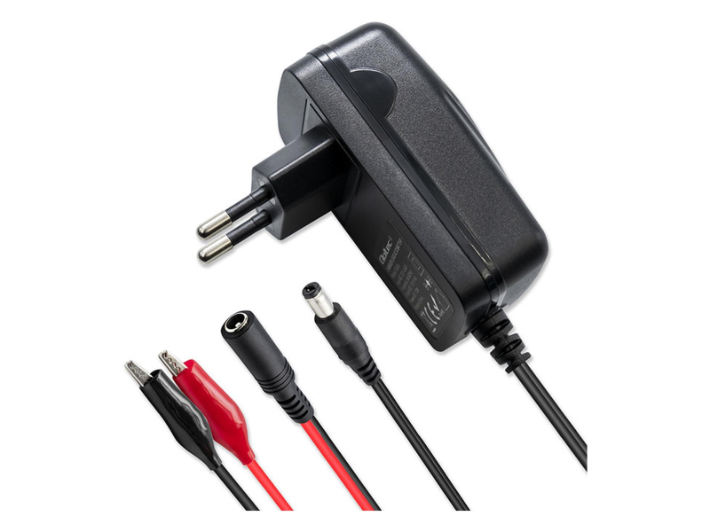 Qoltec Automatyczna ładowarka STD AGM GEL 12V 1A, Prostownik 12W