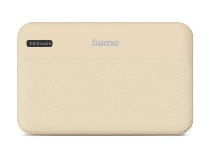 Hama POWER PACK POCKET 10 10000 mAh 2X USB-A PIASKOWY