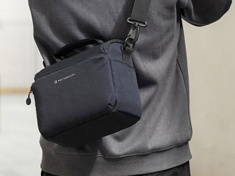 K&F Concept Camera Sling Bag 5 l - granatowa
