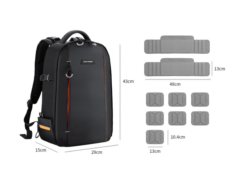 K&F Concept Beta Backpack 18 l - czarny