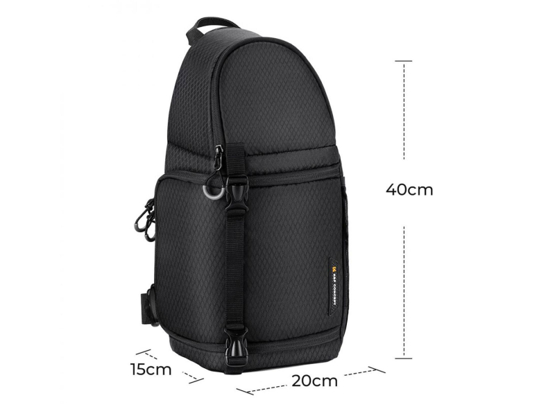 K&F Concept Beta Messenger 10 l - czarny