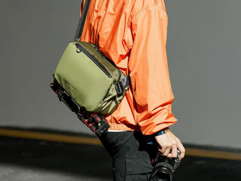 K&F Concept Alpha Sling Bag 10 l - zielona