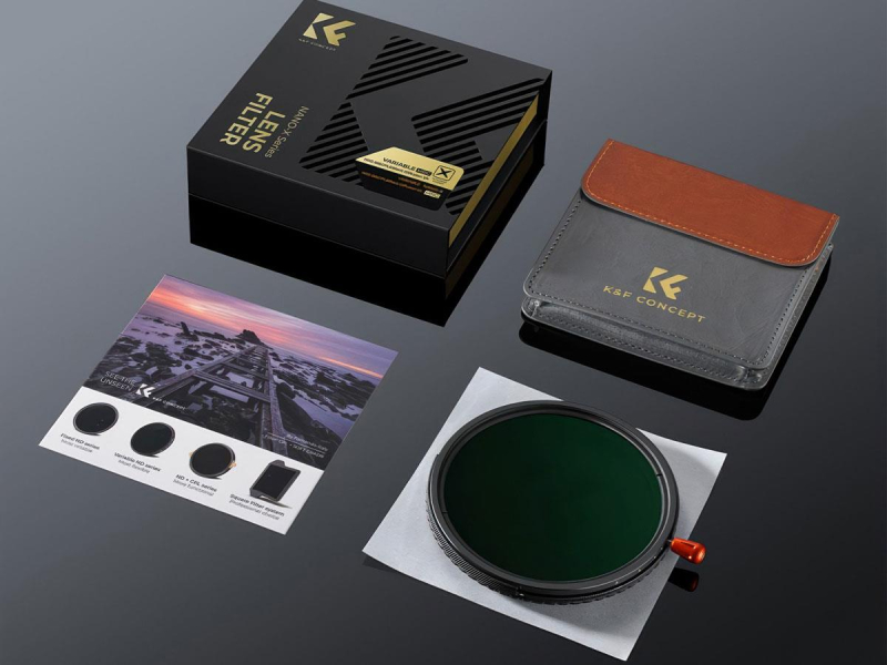 K&F Concept Nano-X MRC CPL & Fader ND2-32 & Black Mist 1/4 - 82 mm
