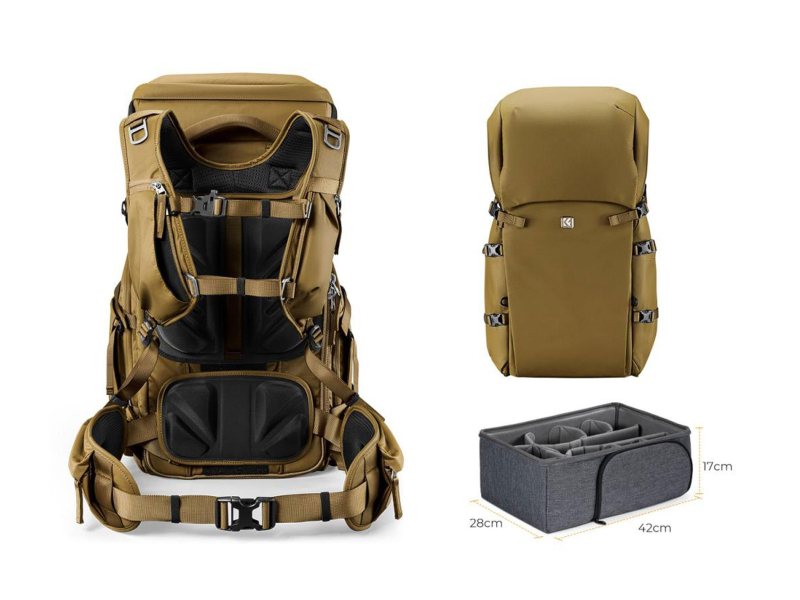 K&F Concept Star Wander 05 40 l - khaki