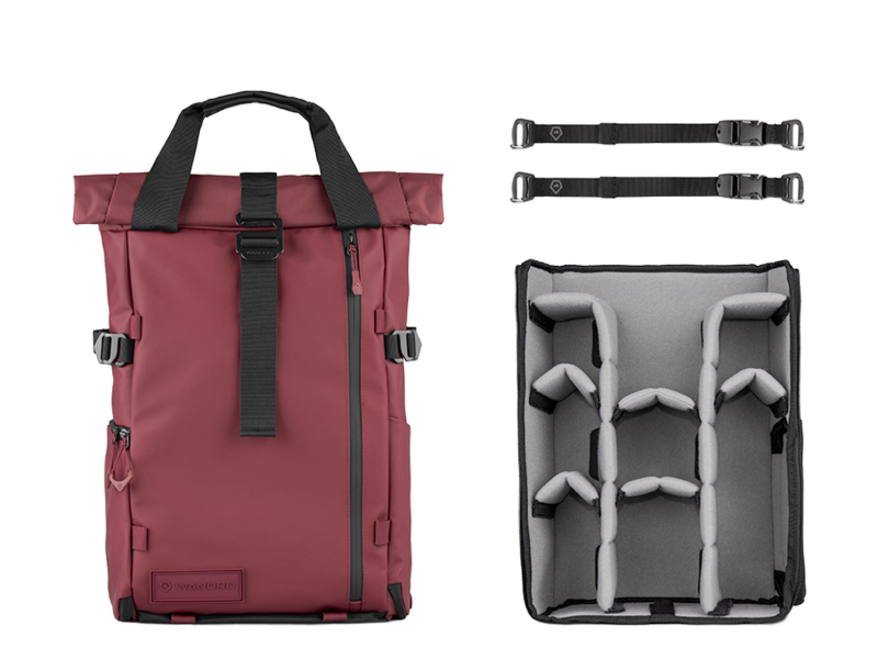 WANDRD PRVKE Photo Bundle 21L Rhone Burgundy