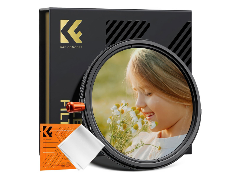 K&F Concept Nano-X MRC CPL & Fader ND2-32 & Black Mist 1/4 - 62 mm