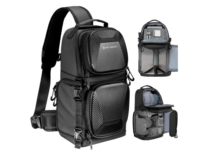 K&F Concept Urban Wander U02 10 l - czarny