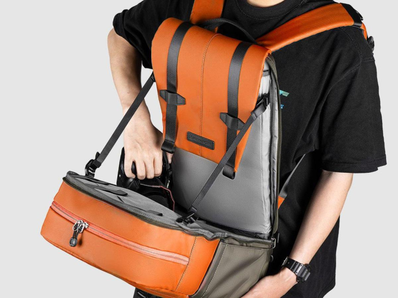 K&F Concept Urban Wander 20 l - pomarańczowy