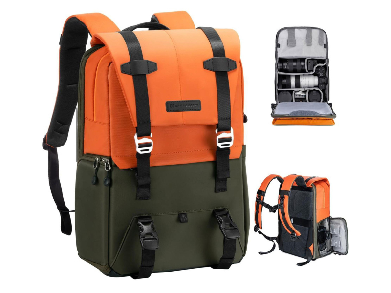 K&F Concept Urban Wander 20 l - pomarańczowy