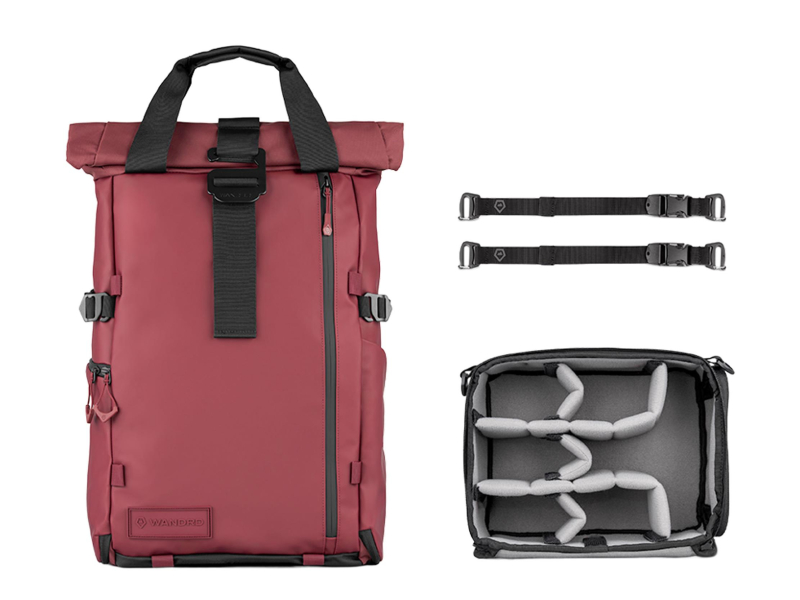 WANDRD PRVKE Photo Bundle 31L Rhone Burgundy