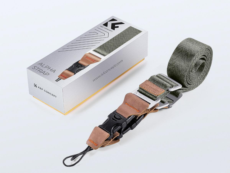 K&F Concept Alpha Strap - zielony vintage