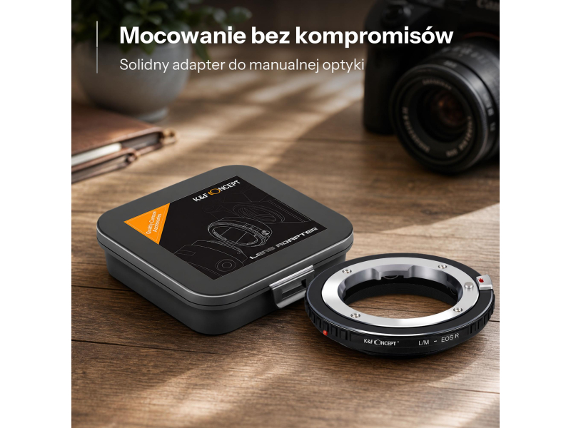 K&F Concept Adapter bagnetowy - Leica M / Canon RF