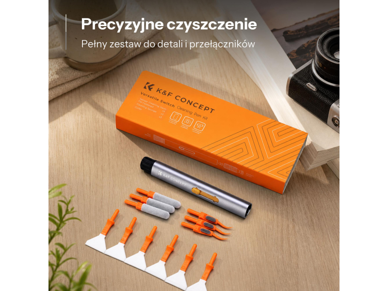 K&F Concept Zestaw czyszczący Versatile Swith Cleaning Pen Kit do matryc